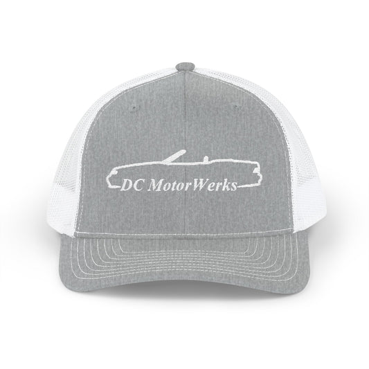 DC MotorWerks Embroidered Snapback Trucker Cap
