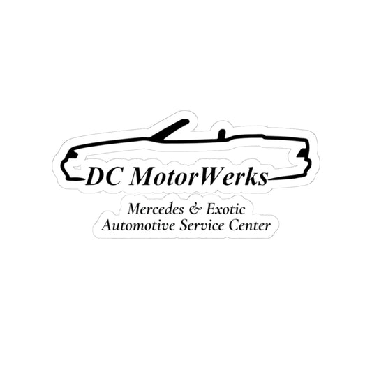 DC MotorWerks Indoor Logo Sticker