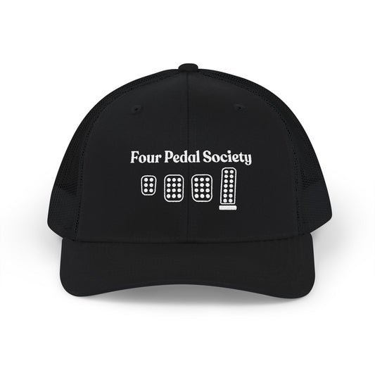 Four Pedal Society Snapback Trucker Hat