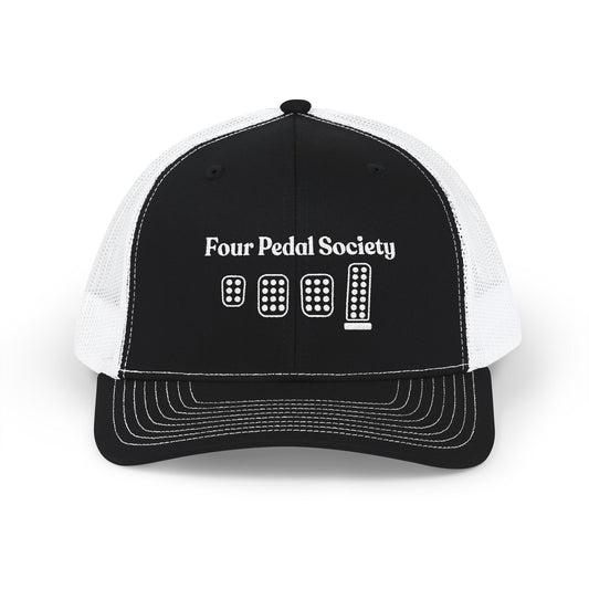 Four Pedal Society Snapback Trucker Hat