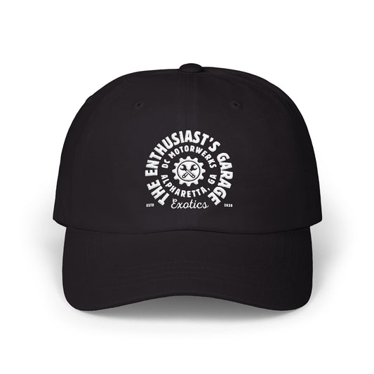 "Enthusiast's Garage" Vintage Auto Logo Hat