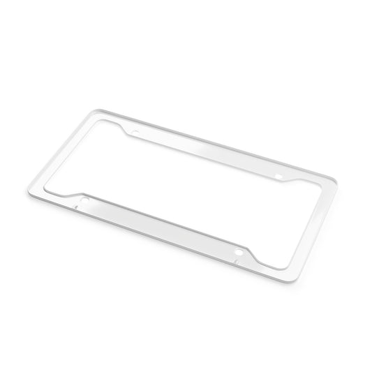Four Pedal Society License Plate Frame